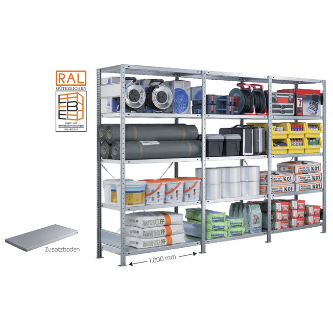 Zusatzb. RAL 7035 1000x300 Typ 330 kg inkl. Fachbodentr. Produktbild img1 L