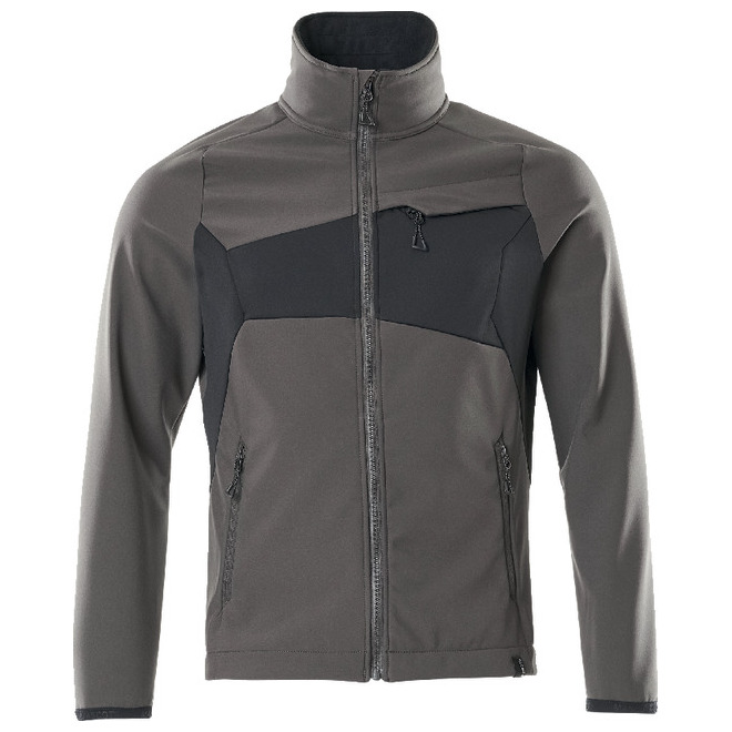 Softshelljacke ACCELERATE MASCOT, Softshelljacke, dunkelanthrazit/schwarz Produktbild img1 L