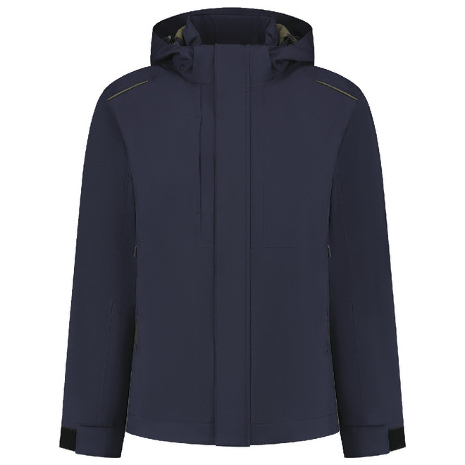 Winterjacke Tech Shell Accent dunkelblau/oliv 5XL -TRICORP- Produktbild img1 L