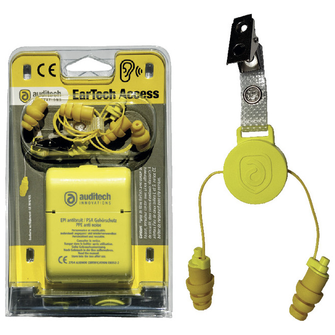 Gehörschutzstöpsel EarTech Access 15Ai Gelb  -auditech- Produktbild img1 L