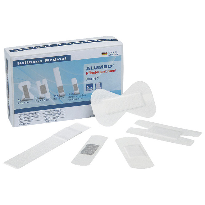 Pflastersortiment ALUMED 50-teilig  -Holthaus Medical- Produktbild img1 L