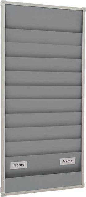 Planungstafel,15 Schienen A4, Tafelbr. 550 mm Produktbild img1 L