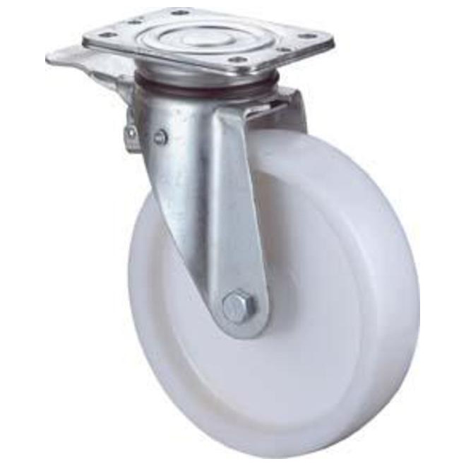 Schwerlast-Rolle BS ROLLEN, mit Totalfeststeller Produktbild img1 L