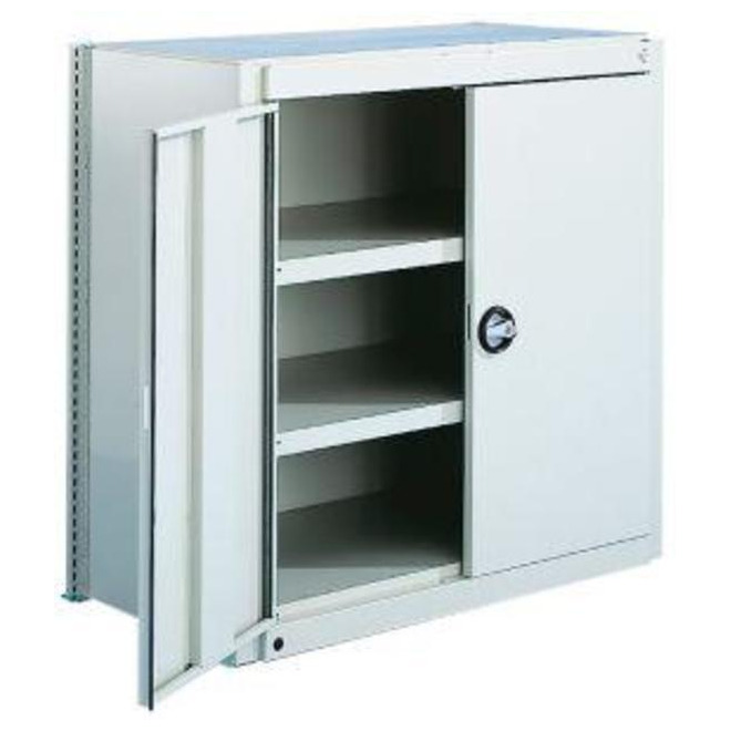 CLIP Vorsatztür 1/2 kpl. RAL 7035 verschieden schließ. Produktbild img1 L