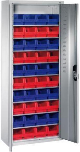 Lager-Regalschrank B700xT300xH1690 mm Produktbild img1 L