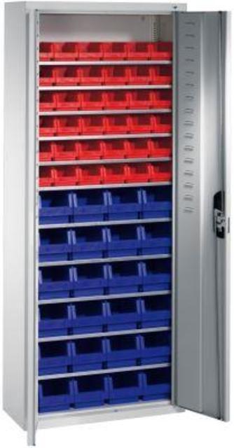 Lager-Regalschrank B700xT300xH1690 mm Produktbild img1 L