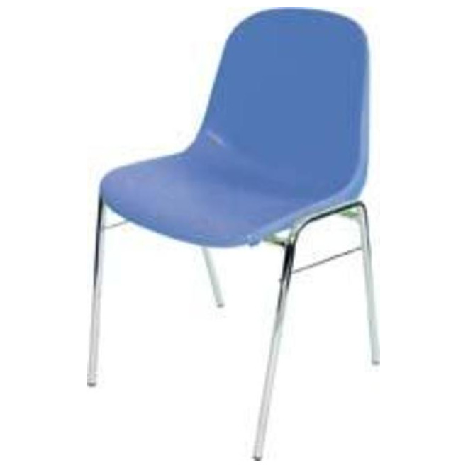 Schalenstuhl BETA chrom/dunkelblau Produktbild img1 L