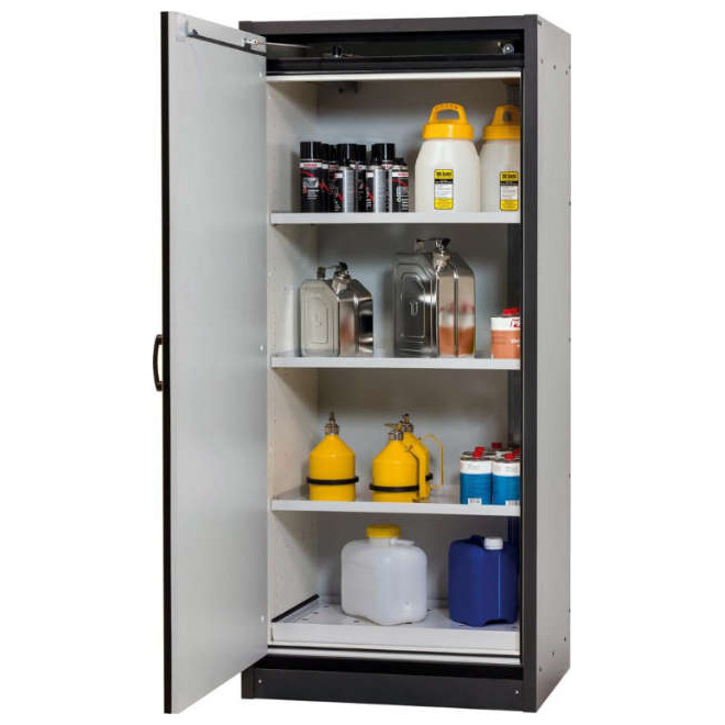 Schrank Q-Classic-30 864x1947 1Tür 3FB,Gelb Produktbild img1 L