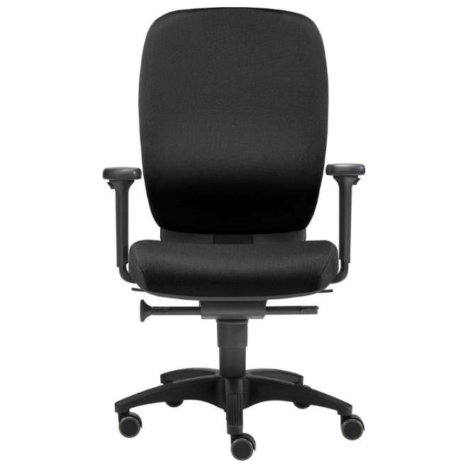 Profi-Bandscheibenstuhl SITWELL, DIN-Sitz bordeaux belastbar bis 120 kg Produktbild img1 L