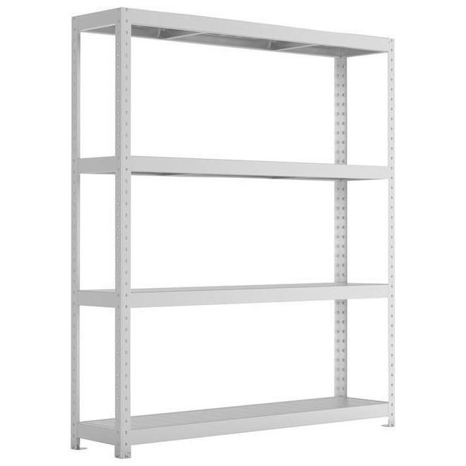 Weitspannregal 500kg, verzinkt H2470 x B2000 x T800 mm -META- Produktbild img1 L