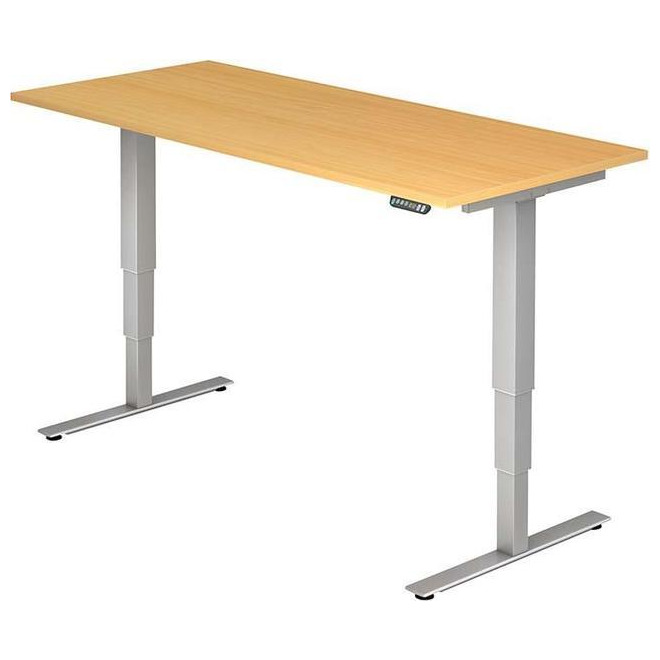 Schreibtisch HAMMERBACHER, höhenverstellbar Produktbild img1 L