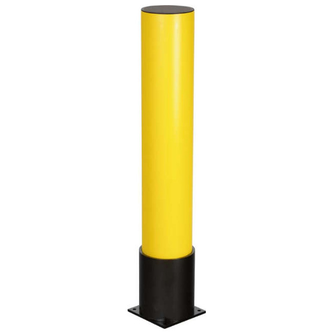Poller DANCOP, Modell BRAVO H1200xD200 mm gelb mit drehbarer Manschette Produktbild img1 L