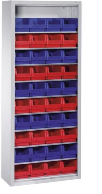 Lager-Regalschrank B700xT300xH1690 mm Produktbild img1 L