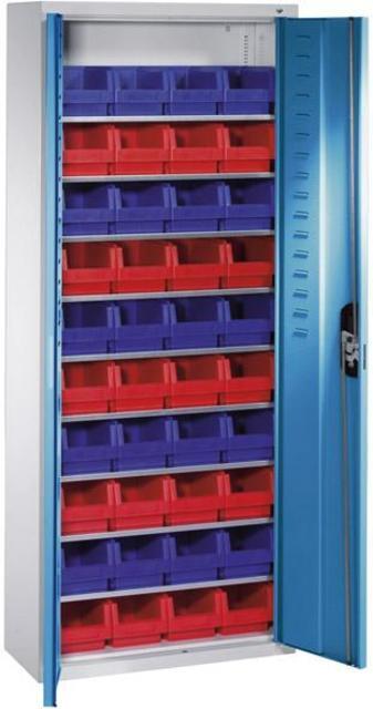 Lager-Regalschrank B700xT300xH1690 mm Produktbild img1 L