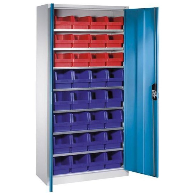 Lager-Regalschrank B1000xT300xH1980 mm Produktbild img1 L