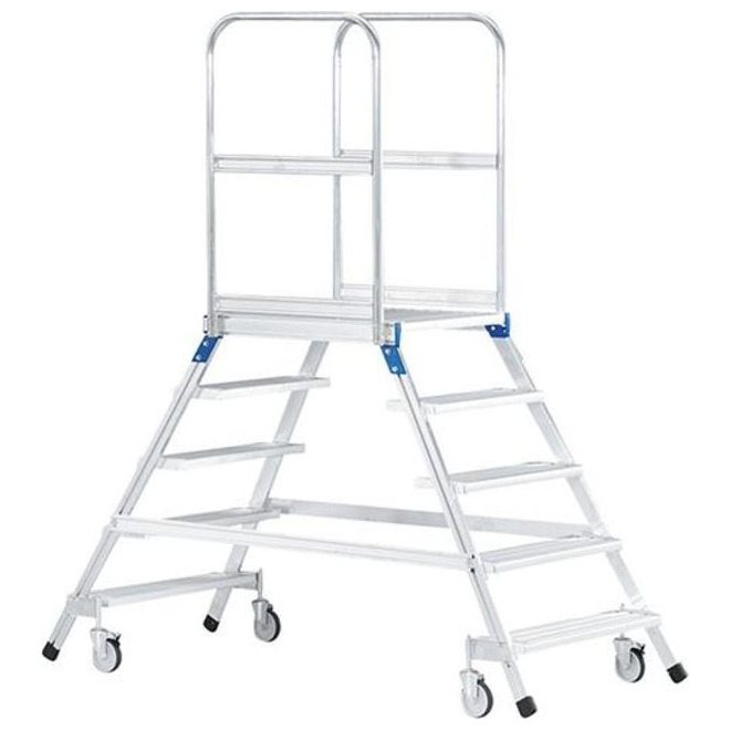 Podesttreppe, beidseitig 5 Stufen Produktbild img1 L