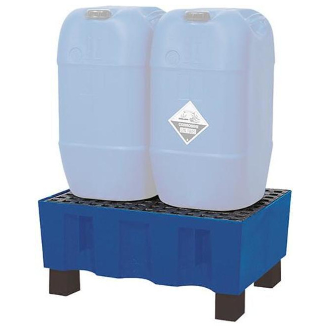 Auffangwanne ASECOS, mit Sockelfüßen Produktbild img1 L