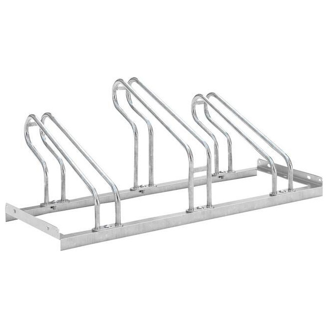 Fahrradparker Hoch/Tief einseitig, verzinkt Produktbild img1 L
