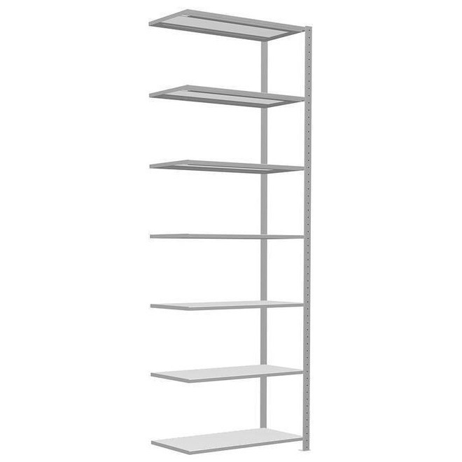 Steckregal AR 250 kg 3000x1000x500mm 7Böd 7035 Produktbild img1 L