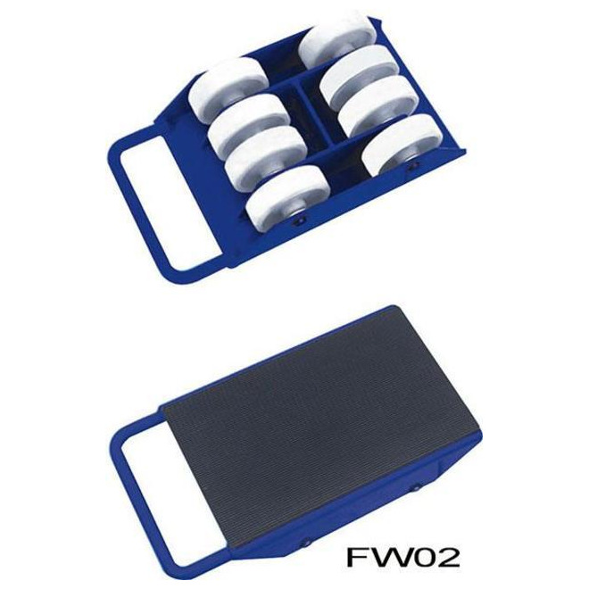 Transportroller 2 t Tragk FW02 mit 8 Rollen Nylon Produktbild img1 L