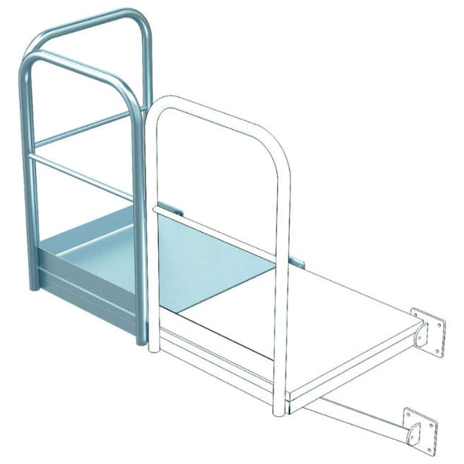 Grundpodest B940xT1000 mm Produktbild img1 L