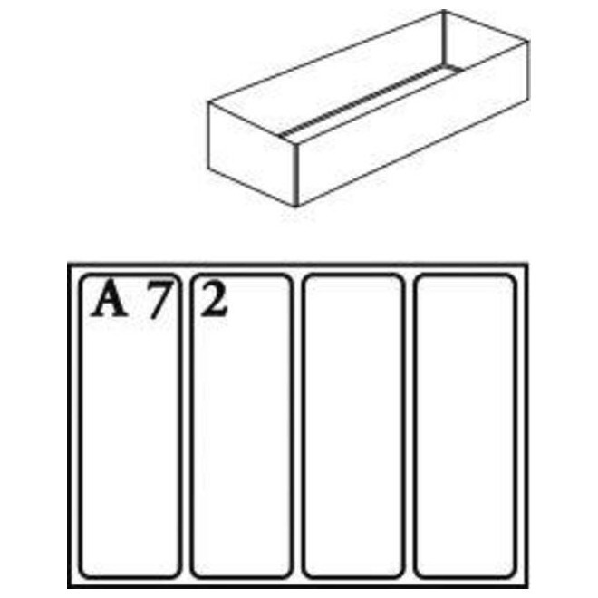 Facheinsatz f.Mod.C Typ A 7-2 klar 2 Stk. Produktbild img1 L