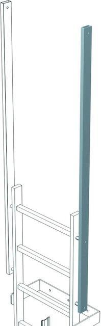 Ausstiegsholm einseitig Stahl verzinkt Produktbild img1 L