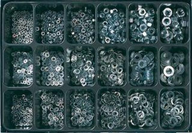 E-NORM Montagekoffer 13 DIN 934/125/127 verzinkt Produktbild img1 L