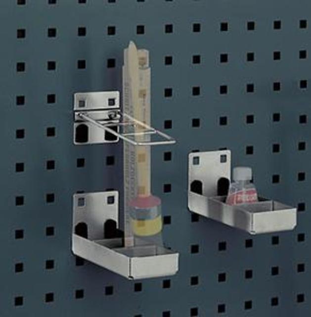 PL-Kombihalter komplett mit breiter Grundplatte Produktbild img1 L