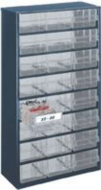 Kleinteile-Magazin, 40 kg 555x307x150 mm, 24xSchubl. C Produktbild img1 L