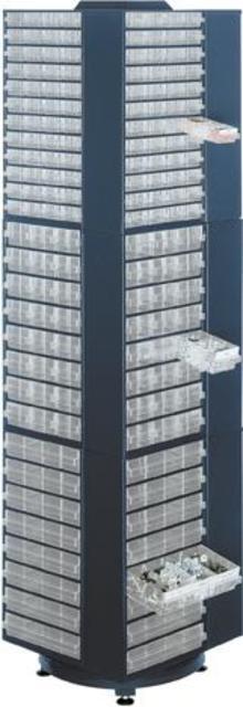 Drehturm für Kleinteile-Magazine H=555 mm Produktbild img1 L