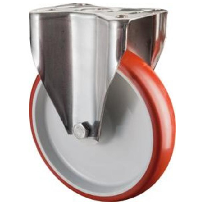 Bockrolle 200mm H110.B26 Platte,Polyure,ER,GL Produktbild img1 L