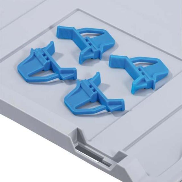 Schiebeschnappverschluss f.Eurobox,blau (VE4St.) Produktbild img1 L