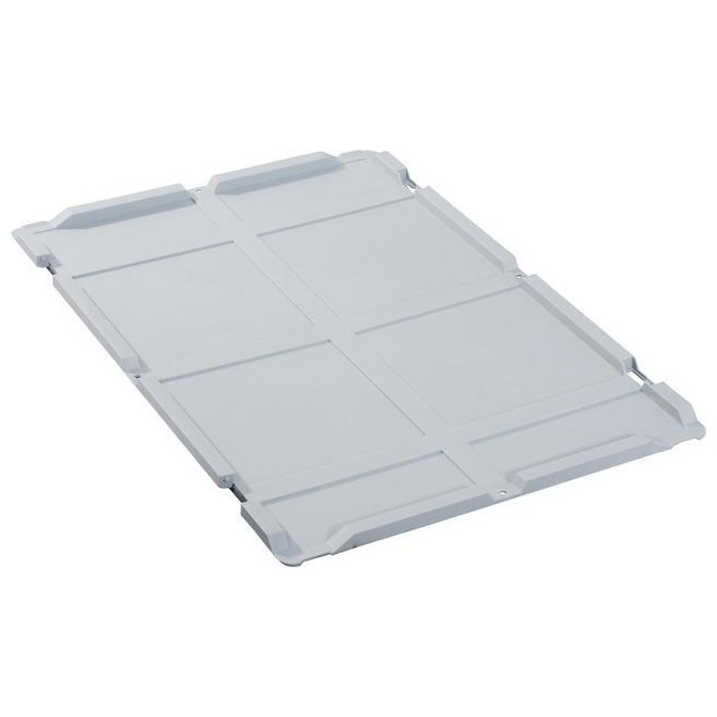 Scharnierdeckel, grau für Eurobox 600 Produktbild img1 L