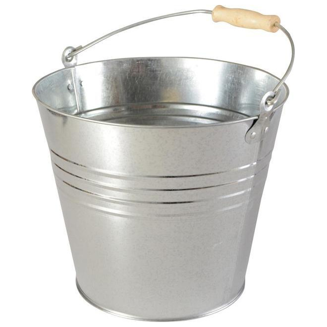 Eimer Stahlblech verzinkt 12l schwere Ausführung Produktbild img1 L