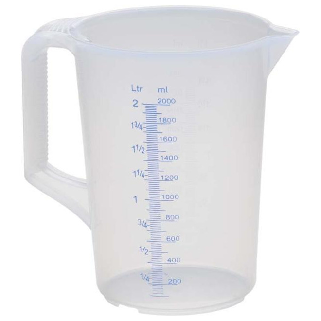 Messkanne geschl.Griff 2000ml Hünersdorff Produktbild img1 L