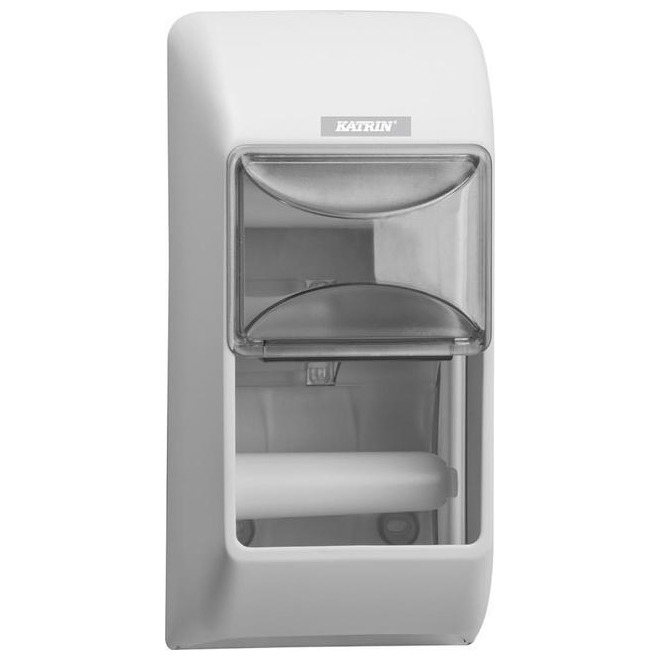 Toil.papierspender Katrin f. 2 Rollen,weiss Produktbild img1 L