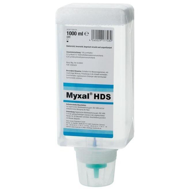 Händedekontamanitation Myxal HDS, 1000ml Variof. Produktbild img1 L