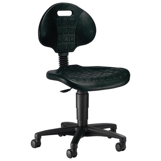 Arbeitsstuhl TEC 20 Sitz PU-Schaum schwarz Produktbild img1 L