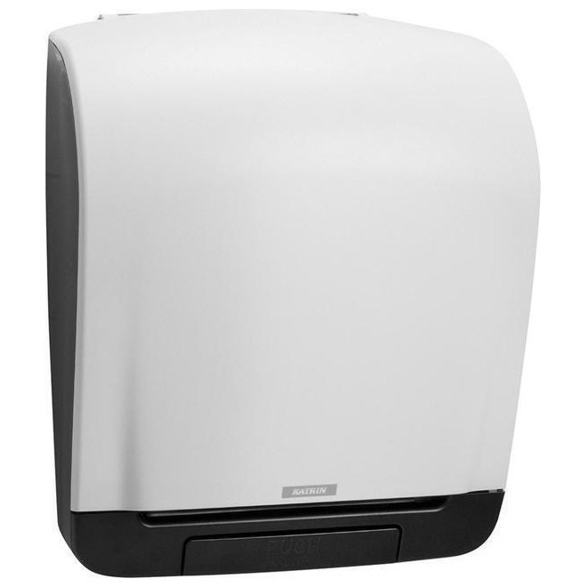 Rollenhandtuchspender Katrin, weiss Produktbild img1 L