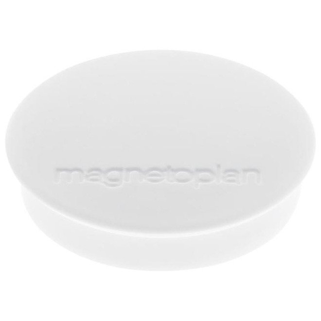 Magnet D30mm VE10 Haftkraft 700 g weiss Produktbild img1 L