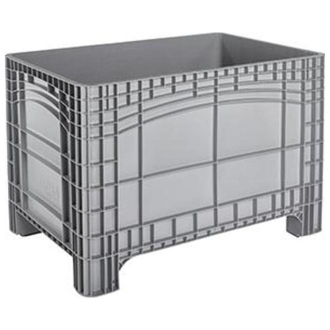 Großbehälter PE,4 Füße 1200x800x800mm,gr Produktbild img1 L