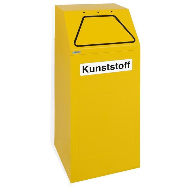 Wertstoffsammler RAL 1003 65 Liter, 970x400x380 mm Produktbild img1 L