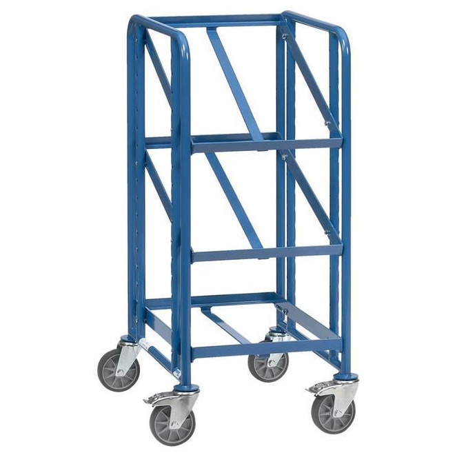 Eurokasten-Wagen 2380 200kg 3Eb. 605x405mm Produktbild img1 L