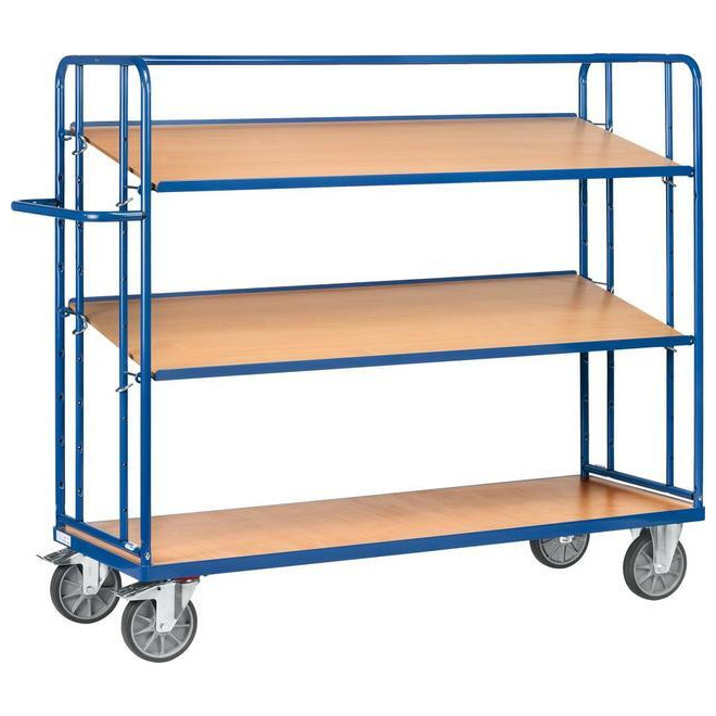 Etagenwagen 4296 400kg 3 Böden 1650x610mm Produktbild img1 L