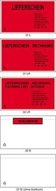 Begleitpapiertaschen 1000 Lieferschein mehrspr. Produktbild img1 L