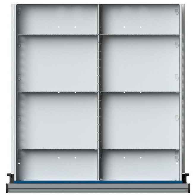 Schubl-Einteil-Set 1/2-Teilung für Fronthöhe 90 - 150 mm Produktbild img1 L