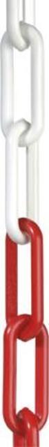Absperrkette Kunststoff 36x6 mmrot /weiss Produktbild img1 L