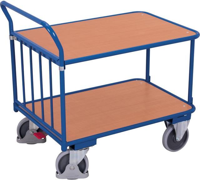 Tischwagen 400 kg 1000x700 mm 2 Böden Produktbild img1 L