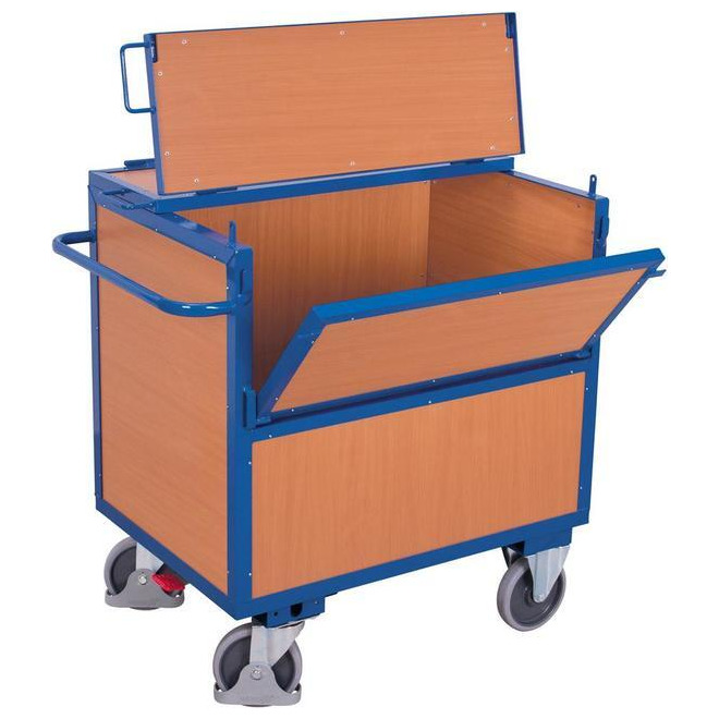 Holzkastenwagen m.Deckel 500 kg 1170x770 mm Produktbild img1 L